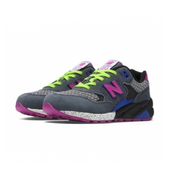 New Balance Shoes - New Balance 580 ELITE EDITION Running Shoes WRT580GY Gray Neon Size 9.5